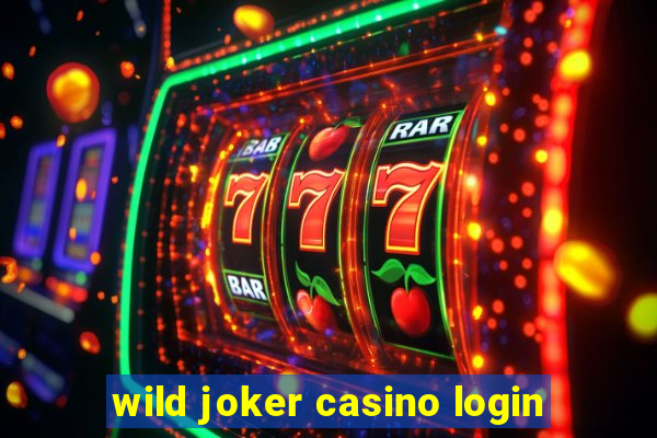 wild joker casino login