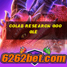 colab research google