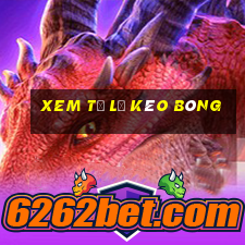 xem tỷ lệ kèo bóng