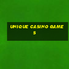 unique casino games