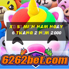 xổ số miền nam ngày 6 tháng 2 năm 2000