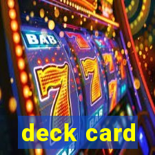 deck card