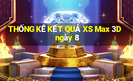 THỐNG KÊ KẾT QUẢ XS Max 3D ngày 8