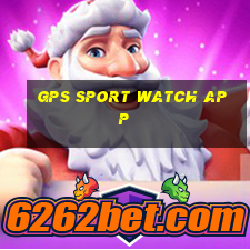 gps sport watch app