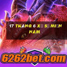 17 tháng 6 xổ số miền nam