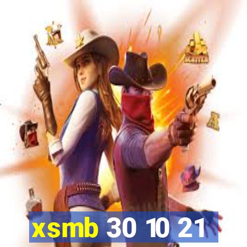 xsmb 30 10 21