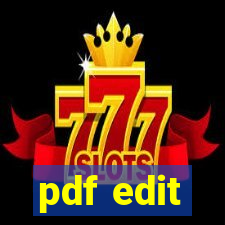 pdf edit