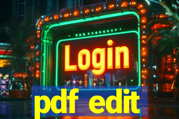 pdf edit