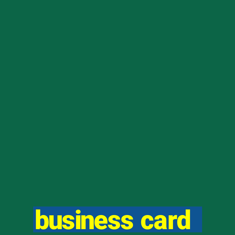 business card