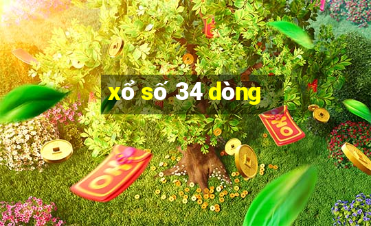 xổ số 34 dòng