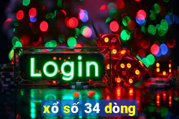 xổ số 34 dòng