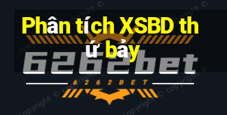 Phân tích XSBD thứ bảy