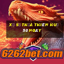 xổ số thừa thiên huế 50 ngày