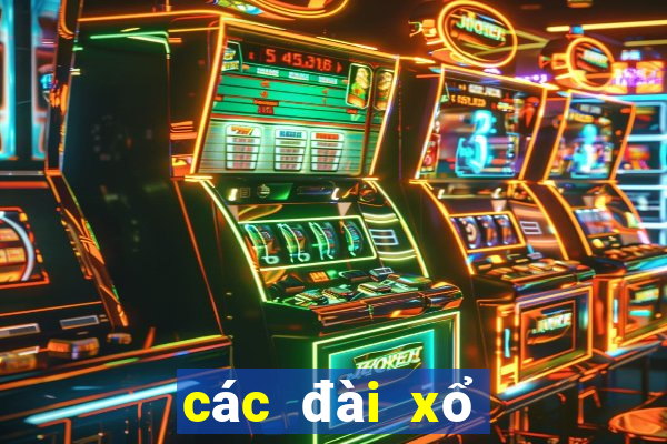 các đài xổ số trong tuần