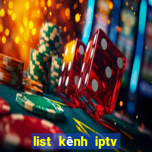 list kênh iptv mới nhất 2020