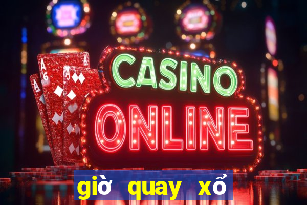 giờ quay xổ số đà nẵng