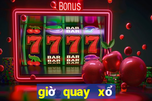 giờ quay xổ số đà nẵng