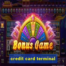 credit card terminal