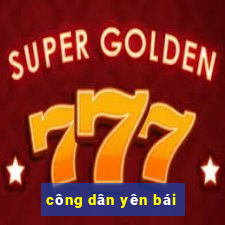 công dân yên bái