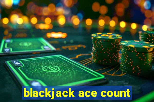 blackjack ace count