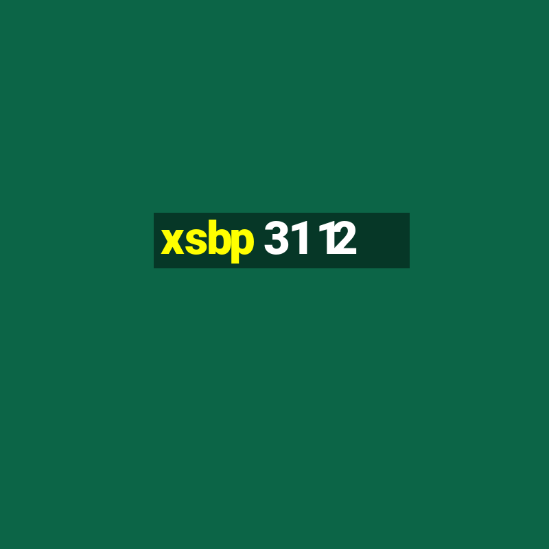 xsbp 31 12