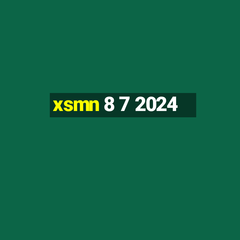 xsmn 8 7 2024