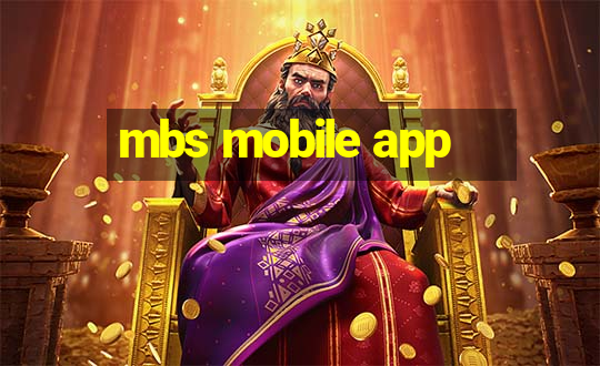 mbs mobile app