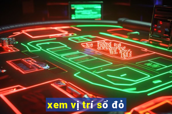 xem vị trí sổ đỏ