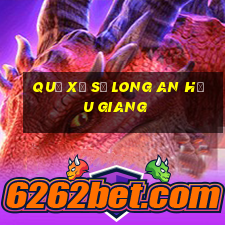 quả xổ số long an hậu giang