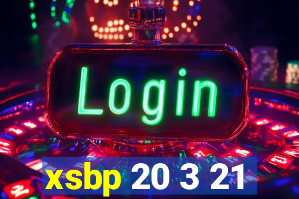 xsbp 20 3 21