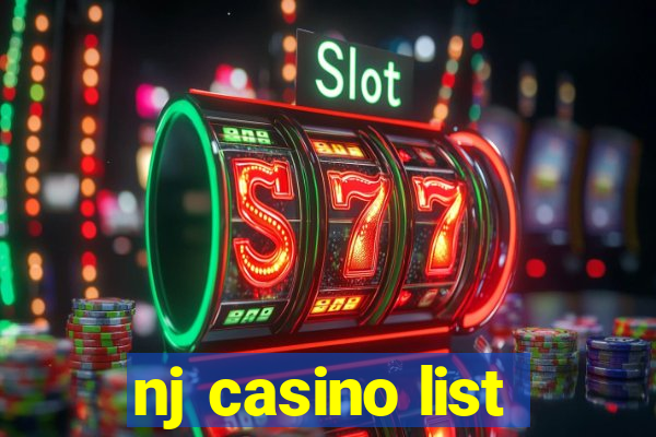 nj casino list