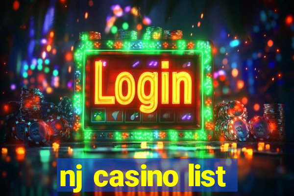 nj casino list