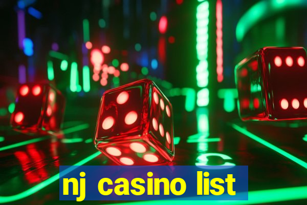 nj casino list