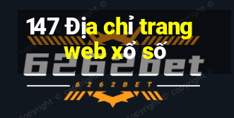 147 Địa chỉ trang web xổ số