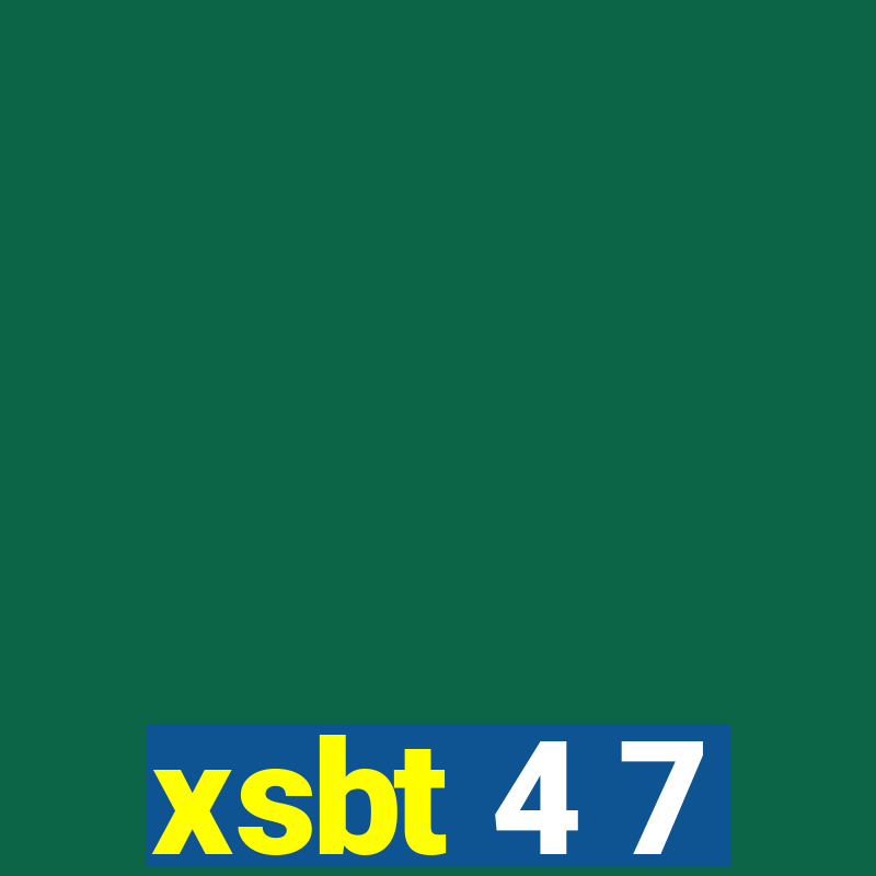 xsbt 4 7