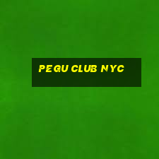 pegu club nyc