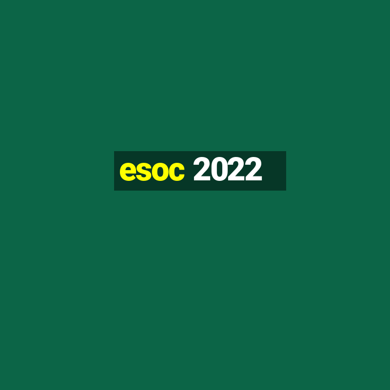 esoc 2022