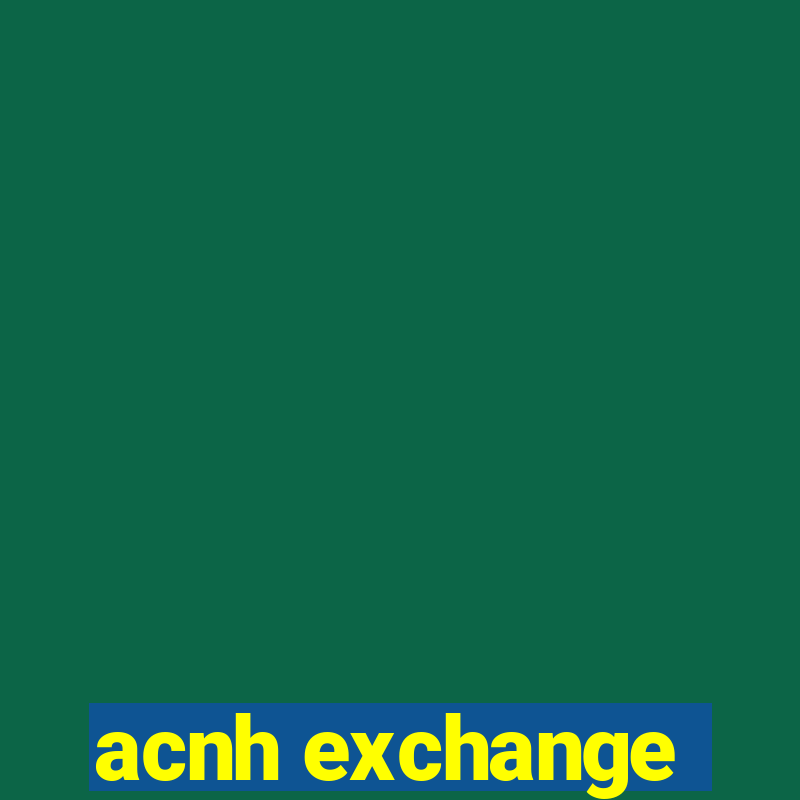 acnh exchange