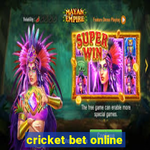 cricket bet online