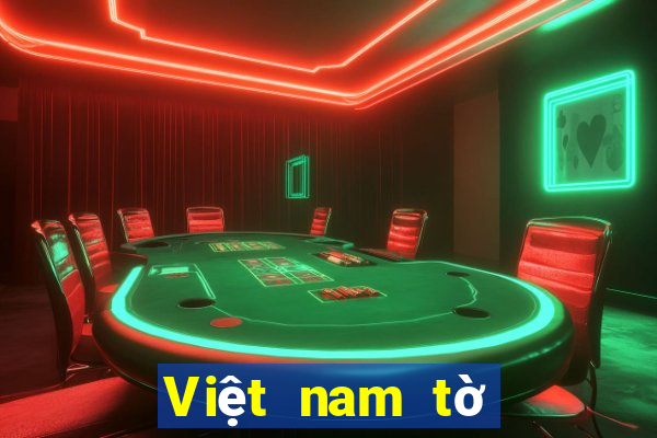 Việt nam tờ vé số