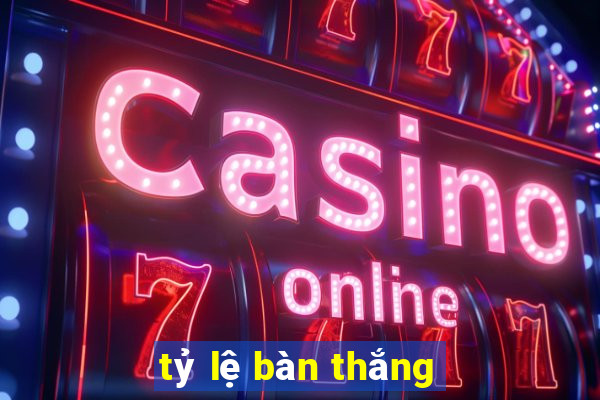 tỷ lệ bàn thắng