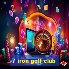 7 iron golf club