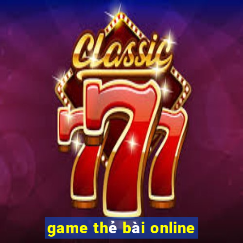 game thẻ bài online