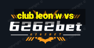 club leon w vs