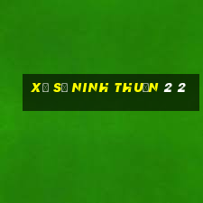 xổ số ninh thuận 2 2