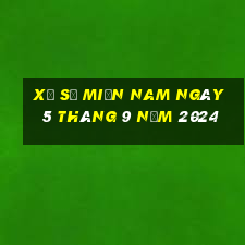 xổ số miền nam ngày 5 tháng 9 năm 2024