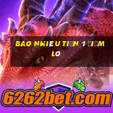 bao nhiêu tiền 1 điểm lô