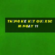 THỐNG KÊ KẾT QUẢ XSCM ngày 11