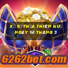 xổ số thừa thiên huế ngày 14 tháng 3