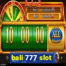 bali 777 slot